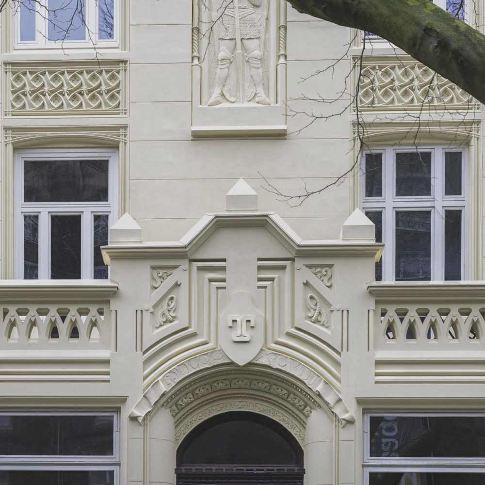 Restoration Work of Schlüterstraße 52, Hamburg